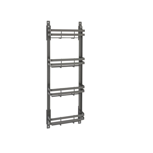 Rev-A-Shelf Rev-A-Shelf Steel WallDoor Mount Spice Rack Organizer 5365-08-FOG